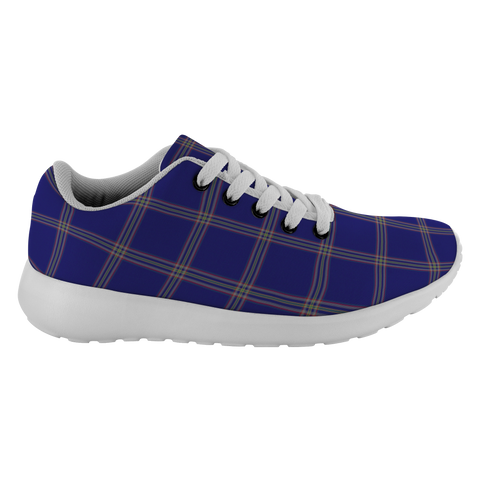 Image of ScottishShop Tartan Sneakers Crichton Scotland Tartan Running Shoes - shirtskishirt