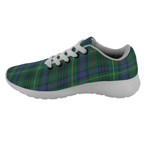 Image of Tartan Sneakers - Stewart Hunting Modern Scotland | Unisex Tartan Running Shoes | Sneakers Men & Women Tartan Shoes