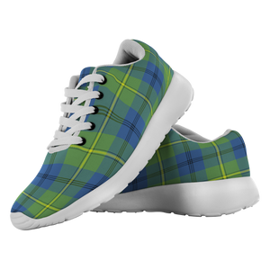 Tartan Sneakers - Johnstone Ancient Scotland | Unisex Tartan Running Shoes | Sneakers Men & Women Tartan Shoes