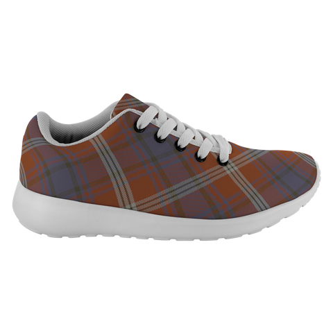 Image of ScottishShop Tartan Sneakers Ainslie Ancient Scotland Running Shoes - shirtskishirt