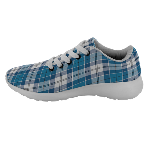 Image of Tartan Sneakers - Muirhead Blue Scotland | Unisex Tartan Running Shoes | Sneakers Men & Women Tartan Shoes