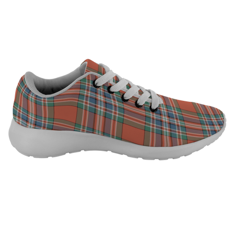 Image of Tartan Sneakers - MacFarlane Ancient Scotland | Unisex Tartan Running Shoes | Sneakers Men & Women Tartan Shoes