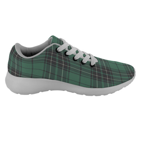 Image of Tartan Sneakers - MacLean Hunting Ancient Scotland | Unisex Tartan Running Shoes | Sneakers Men & Women Tartan Shoes