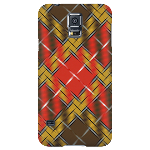 Image of Buchanan Old Set Weathered Scottish Plaid Tartan Phone Case - shirtskishirt