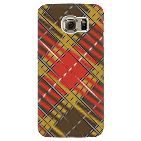 Image of Buchanan Old Set Weathered Scottish Plaid Tartan Phone Case - shirtskishirt