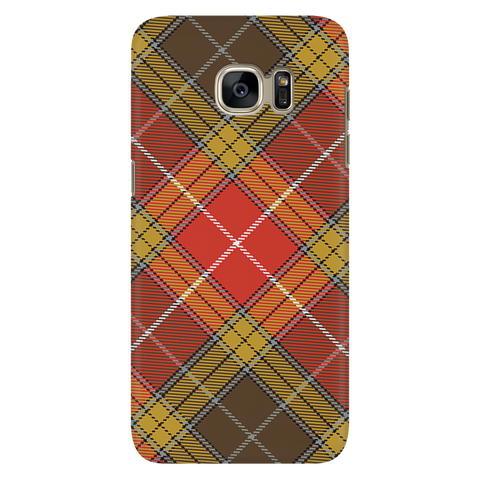 Image of Buchanan Old Set Weathered Scottish Plaid Tartan Phone Case - shirtskishirt