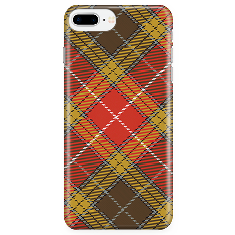 Image of Buchanan Old Set Weathered Scottish Plaid Tartan Phone Case - shirtskishirt