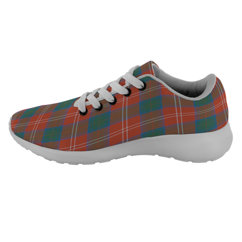 Image of ScottishShop Tartan Sneakers Chisholm Ancient Scotland Tartan Running Shoes - shirtskishirt