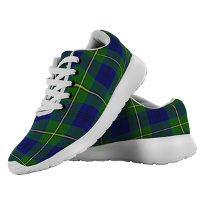 Tartan Sneakers - Johnstone Modern Scotland | Unisex Tartan Running Shoes | Sneakers Men & Women Tartan Shoes