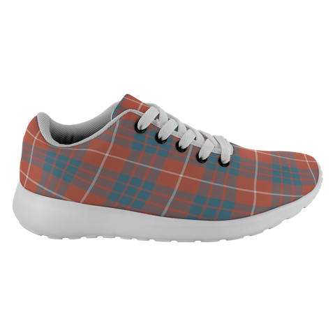 Image of Tartan Sneakers - Hamilton Ancient Scotland | Unisex Tartan Running Shoes | Sneakers Men & Women Tartan Shoes