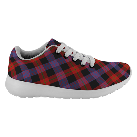 Image of ScottishShop Tartan Sneakers Brown Modern Scotland Running Shoes - shirtskishirt