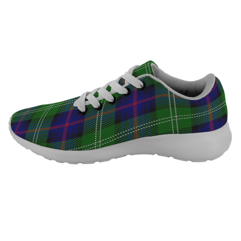 Image of Tartan Sneakers - Sutherland Scotland | Unisex Tartan Running Shoes | Sneakers Men & Women Tartan Shoes