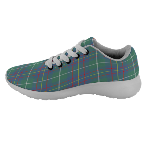 Image of Tartan Sneakers - Inglis Ancient Scotland | Unisex Tartan Running Shoes | Sneakers Men & Women Tartan Shoes