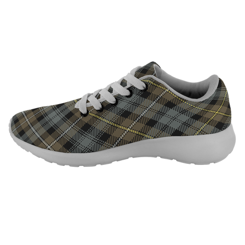 Image of ScottishShop Tartan Sneakers Campbell Argyll Weathered Scotland Tartan Running Shoes - shirtskishirt