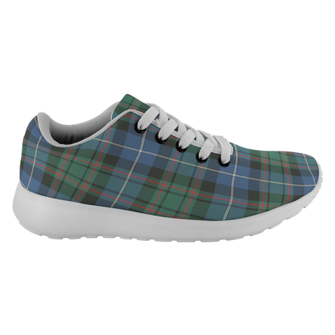 Image of Tartan Sneakers - MacRae Hunting Ancient Scotland | Unisex Tartan Running Shoes | Sneakers Men & Women Tartan Shoes