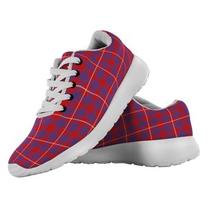 Tartan Sneakers - Hamilton Scotland | Unisex Tartan Running Shoes | Sneakers Men & Women Tartan Shoes