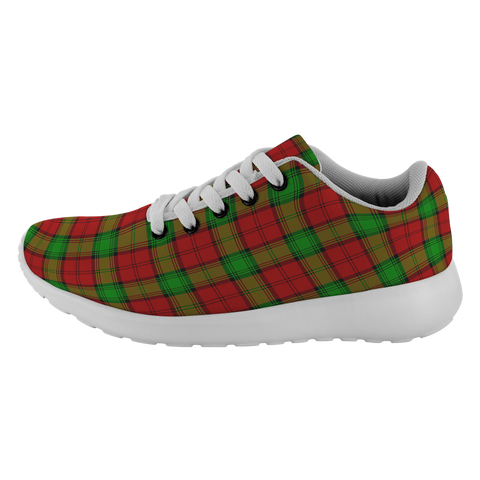 Image of ScottishShop Tartan Sneakers Auchinleck Scotland Running Shoes - shirtskishirt