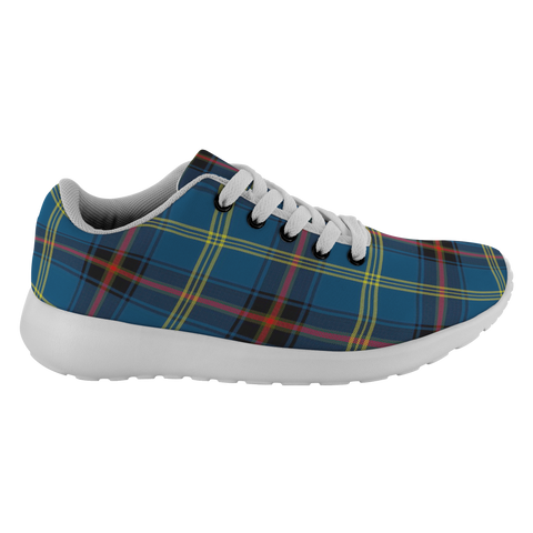 Image of Tartan Sneakers - Grewar Scotland | Unisex Tartan Running Shoes | Sneakers Men & Women Tartan Shoes