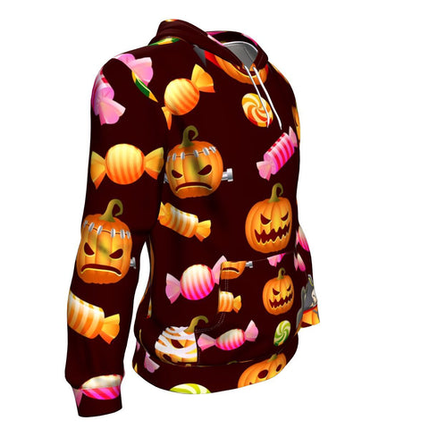 Image of Candy Sweet Halloween Hoodie Over Print - shirtskishirt