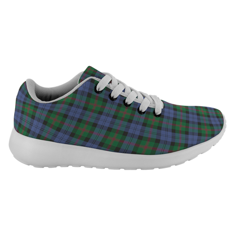 Image of ScottishShop Tartan Sneakers Baird Scotland Running Shoes - shirtskishirt