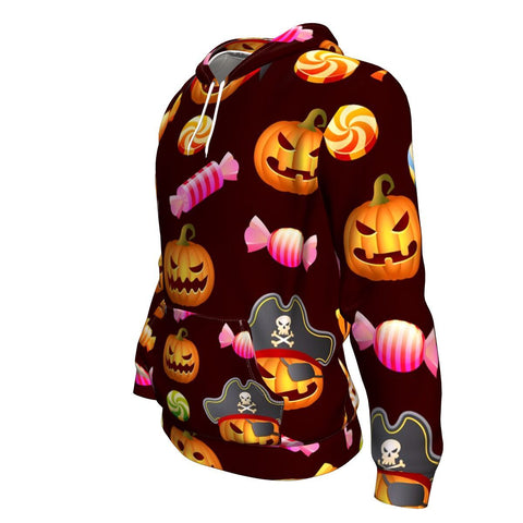 Image of Candy Sweet Halloween Hoodie Over Print - shirtskishirt