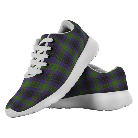 Image of Tartan Sneakers - Lumsden Hunting Scotland | Unisex Tartan Running Shoes | Sneakers Men & Women Tartan Shoes