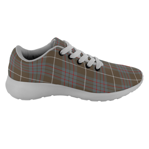 Image of Tartan Sneakers - MacIntyre Hunting Weathered Scotland | Unisex Tartan Running Shoes | Sneakers Men & Women Tartan Shoes