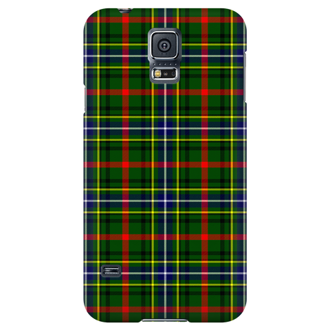 Image of Bisset Pattern Scottish Plaid Tartan Phone Case - shirtskishirt