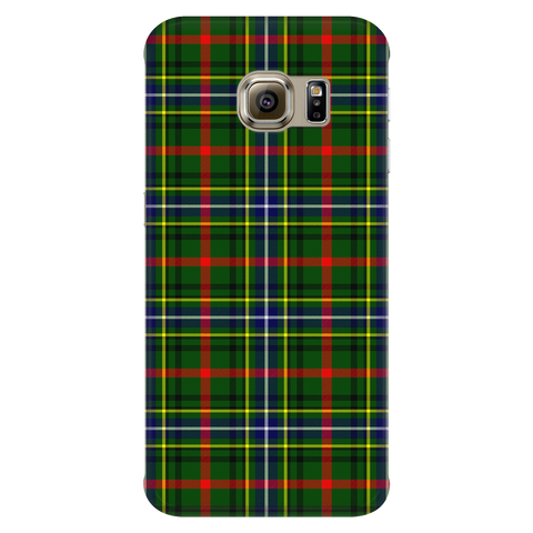 Image of Bisset Pattern Scottish Plaid Tartan Phone Case - shirtskishirt