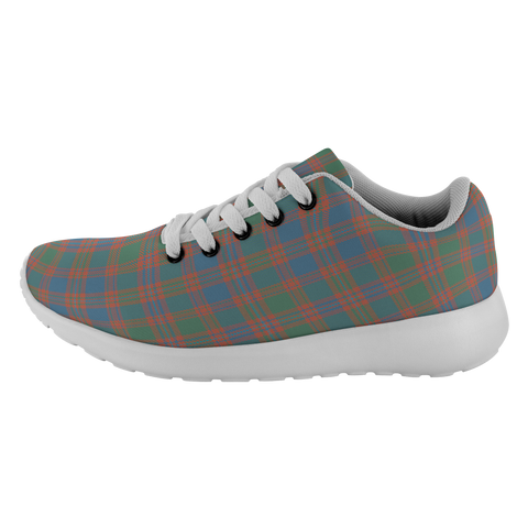 Image of Tartan Sneakers - MacIntyre Ancient Scotland -  Unisex Tartan Running Shoes -  Sneakers Men & Women Tartan Shoes