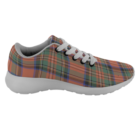 Image of Tartan Sneakers - Stewart Royal Ancient Scotland | Unisex Tartan Running Shoes | Sneakers Men & Women Tartan Shoes