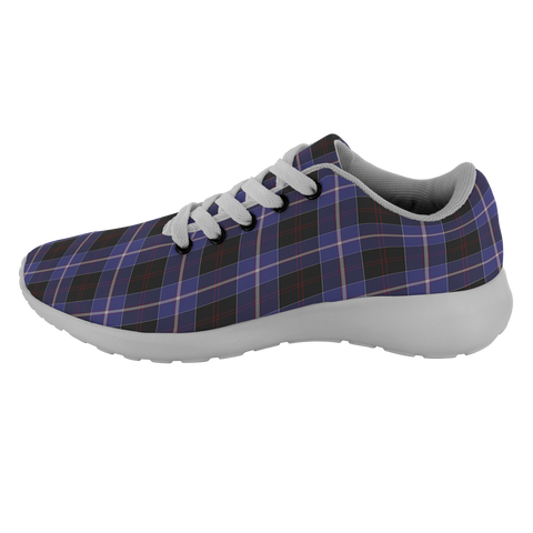 Image of ScottishShop Tartan Sneakers Dunlop Scotland Tartan Running Shoes - shirtskishirt