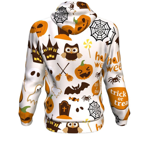 Image of Party Happy Halloween Hoodie Over Print - shirtskishirt