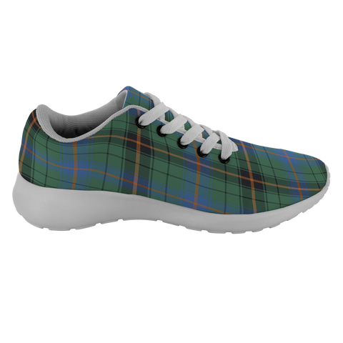 Image of ScottishShop Tartan Sneakers Davidson Ancient Scotland Tartan Running Shoes - shirtskishirt