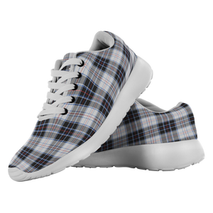 Tartan Sneakers - MacRae Dress Modern Scotland | Unisex Tartan Running Shoes | Sneakers Men & Women Tartan Shoes