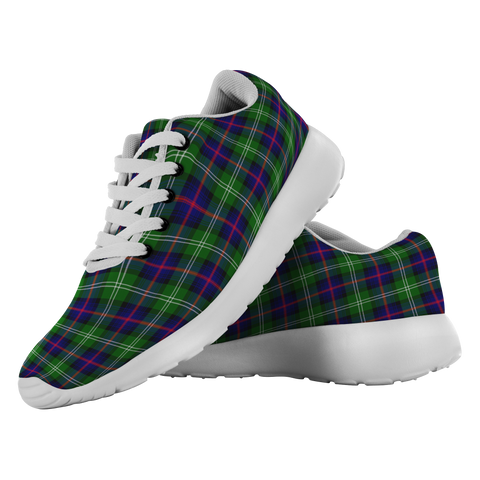 Image of Tartan Sneakers - Swinton Scotland | Unisex Tartan Running Shoes | Sneakers Men & Women Tartan Shoes