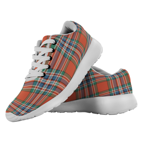 Image of Tartan Sneakers - MacFarlane Ancient Scotland | Unisex Tartan Running Shoes | Sneakers Men & Women Tartan Shoes