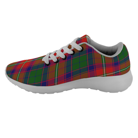 Image of Tartan Sneakers - Roxburgh District Scotland | Unisex Tartan Running Shoes | Sneakers Men & Women Tartan Shoes