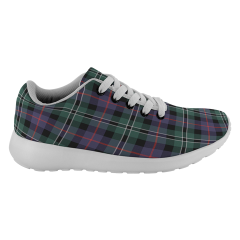 Image of Tartan Sneakers - Ross Pattern Modern Scotland | Unisex Tartan Running Shoes | Sneakers Men & Women Tartan Shoes