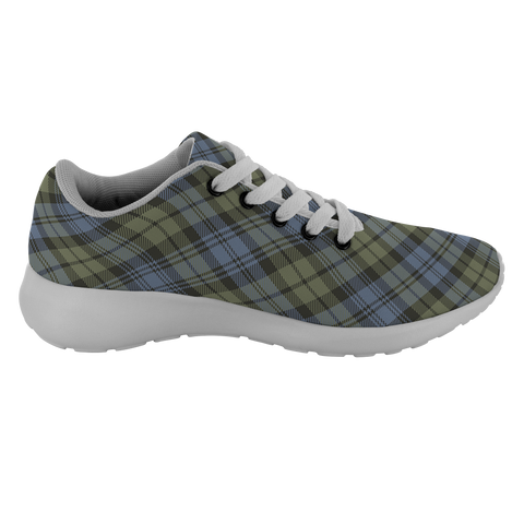 Image of ScottishShop Tartan Sneakers Campbell Faded Scotland Tartan Running Shoes - shirtskishirt