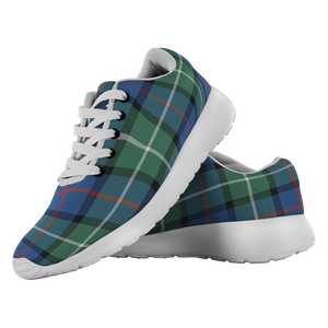 ScottishShop Tartan Sneakers Davidson Of Tulloch Scotland Tartan Running Shoes - shirtskishirt