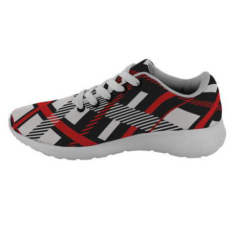 Image of Tartan Sneakers - Home Scotland | Unisex Tartan Running Shoes | Sneakers Men & Women Tartan Shoes