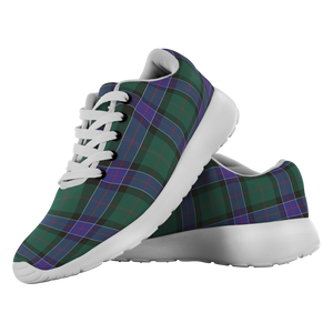 Tartan Sneakers - Sinclair Hunting Modern Scotland | Unisex Tartan Running Shoes | Sneakers Men & Women Tartan Shoes