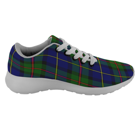 Image of Tartan Sneakers - MacLeod Of Harris Modern Scotland | Unisex Tartan Running Shoes | Sneakers Men & Women Tartan Shoes