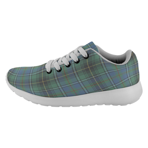 Image of Tartan Sneakers - MacInnes Ancient Scotland | Unisex Tartan Running Shoes | Sneakers Men & Women Tartan Shoes