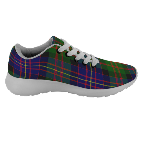 Image of ScottishShop Tartan Sneakers Chalmers Scotland Tartan Running Shoes - shirtskishirt