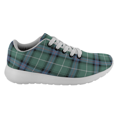 Image of Tartan Sneakers - MacDonald Of The Isles Hunting Ancient Scotland | Unisex Tartan Running Shoes | Sneakers Men & Women Tartan Shoes