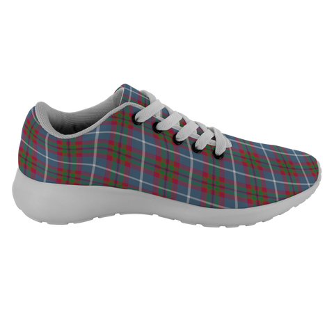 Image of ScottishShop Tartan Sneakers Dalmahoy Scotland Tartan Running Shoes - shirtskishirt