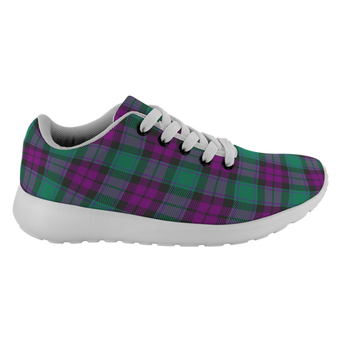 Image of Tartan Sneakers - MacArthur Milton Scotland | Unisex Tartan Running Shoes | Sneakers Men & Women Tartan Shoes