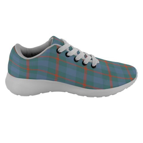 Image of ScottishShop Tartan Sneakers Agnew Ancient Scotland Running Shoes - shirtskishirt